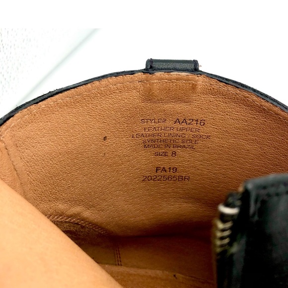 Madewell The Hailie Boot Leather In Black - Picture 10 of 16